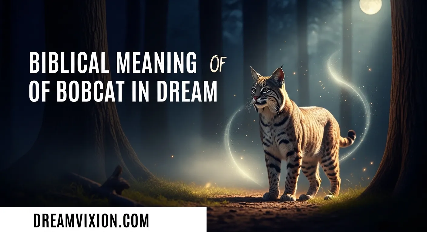 biblical meaning of bobcat in dream