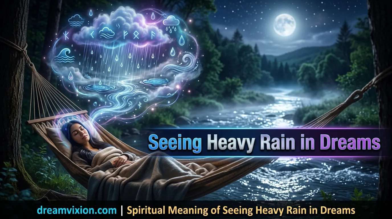 Seeing Heavy Rain in Dreams