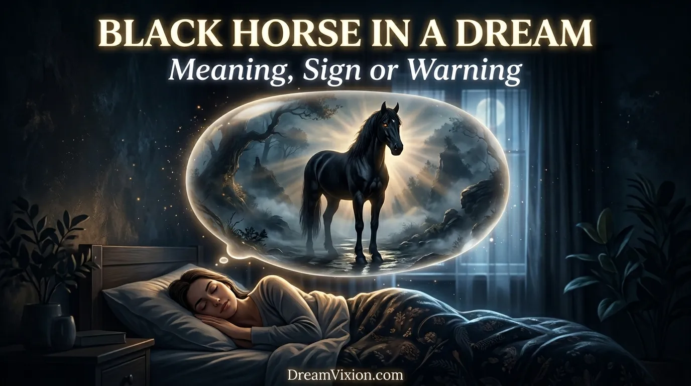 black horse dream meaning
