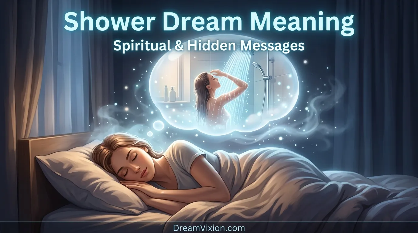 dreaming of taking a shower meaning