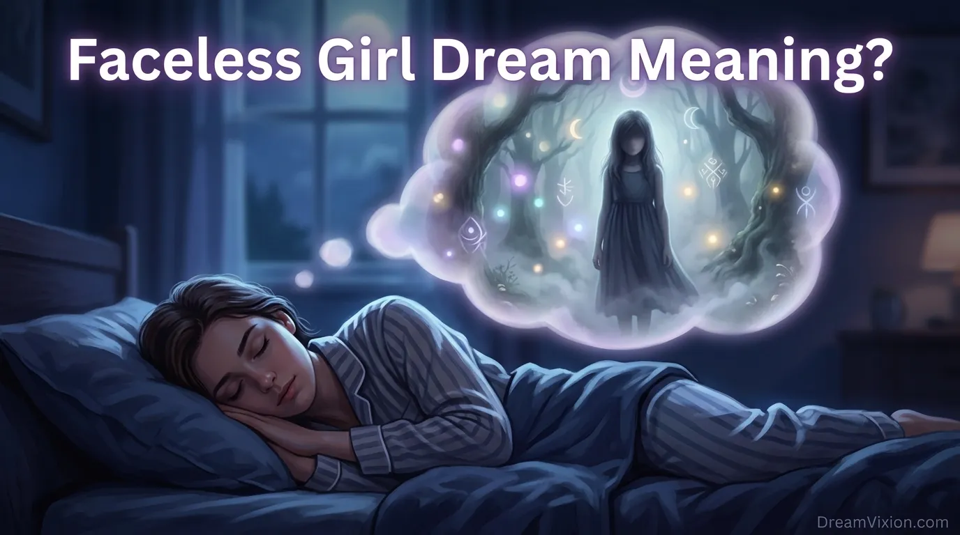 faceless girl dream meaning