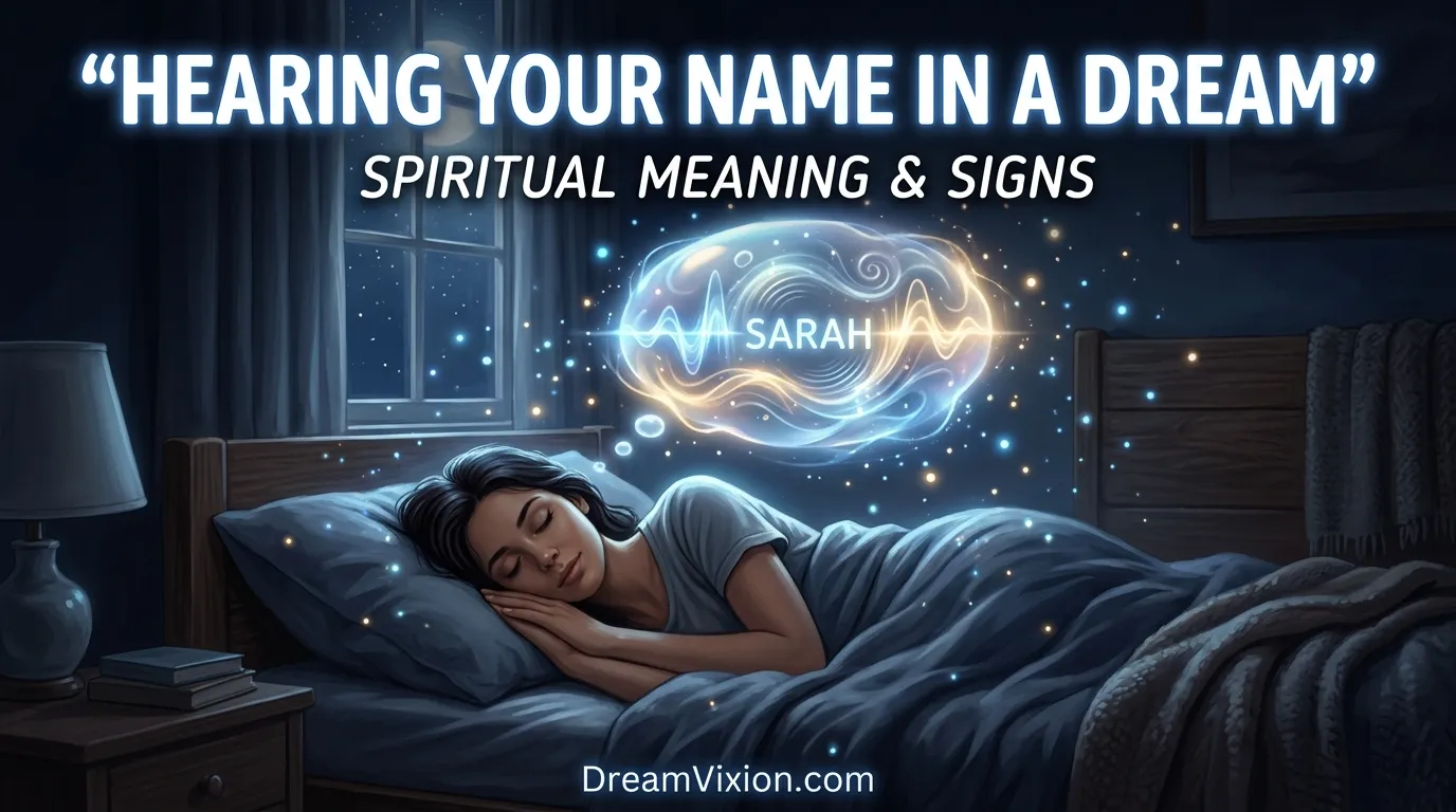 hearing your name called in a dream meaning