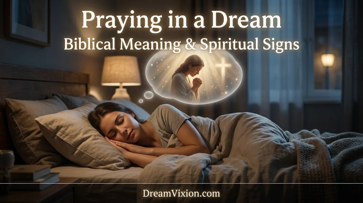 praying in a dream meaning