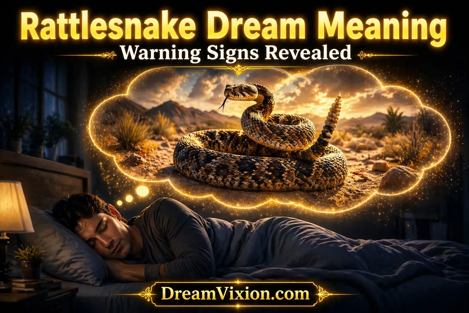 Rattlesnake in a dream meaning