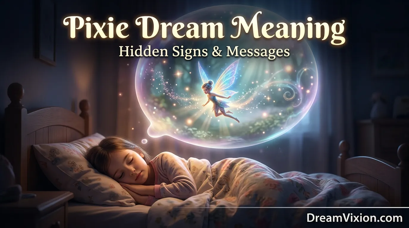 seeing a pixie in a dream spiritual meaning