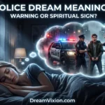 seeing police in a dream spiritual meaning