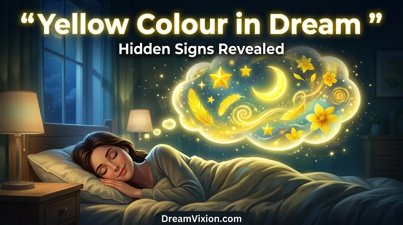 yellow colour in a dream meaning