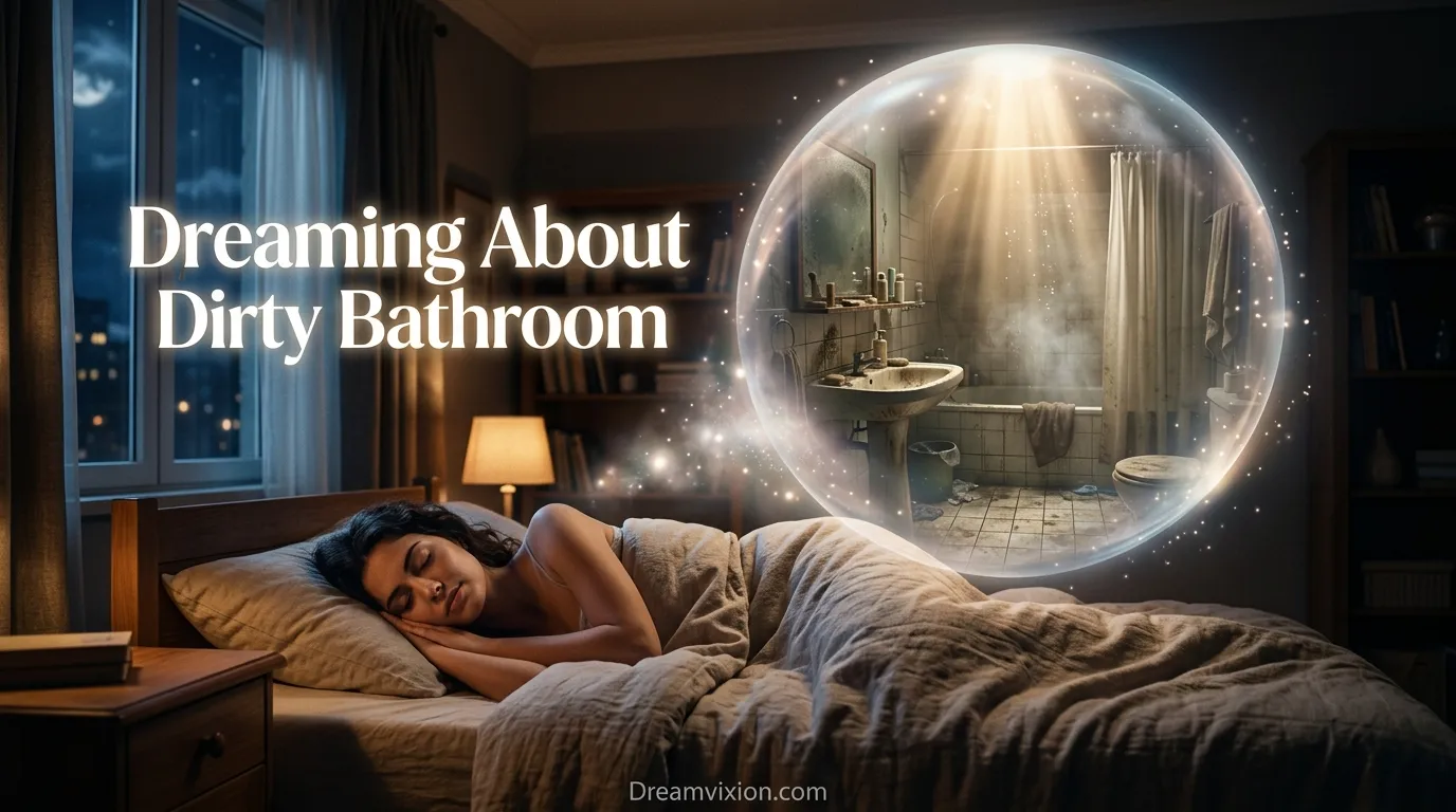 dirty bathroom dream meaning