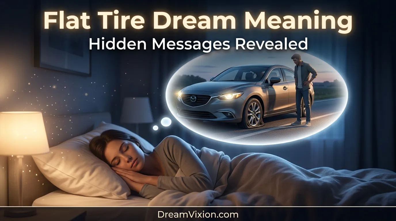 flat tire dream meaning