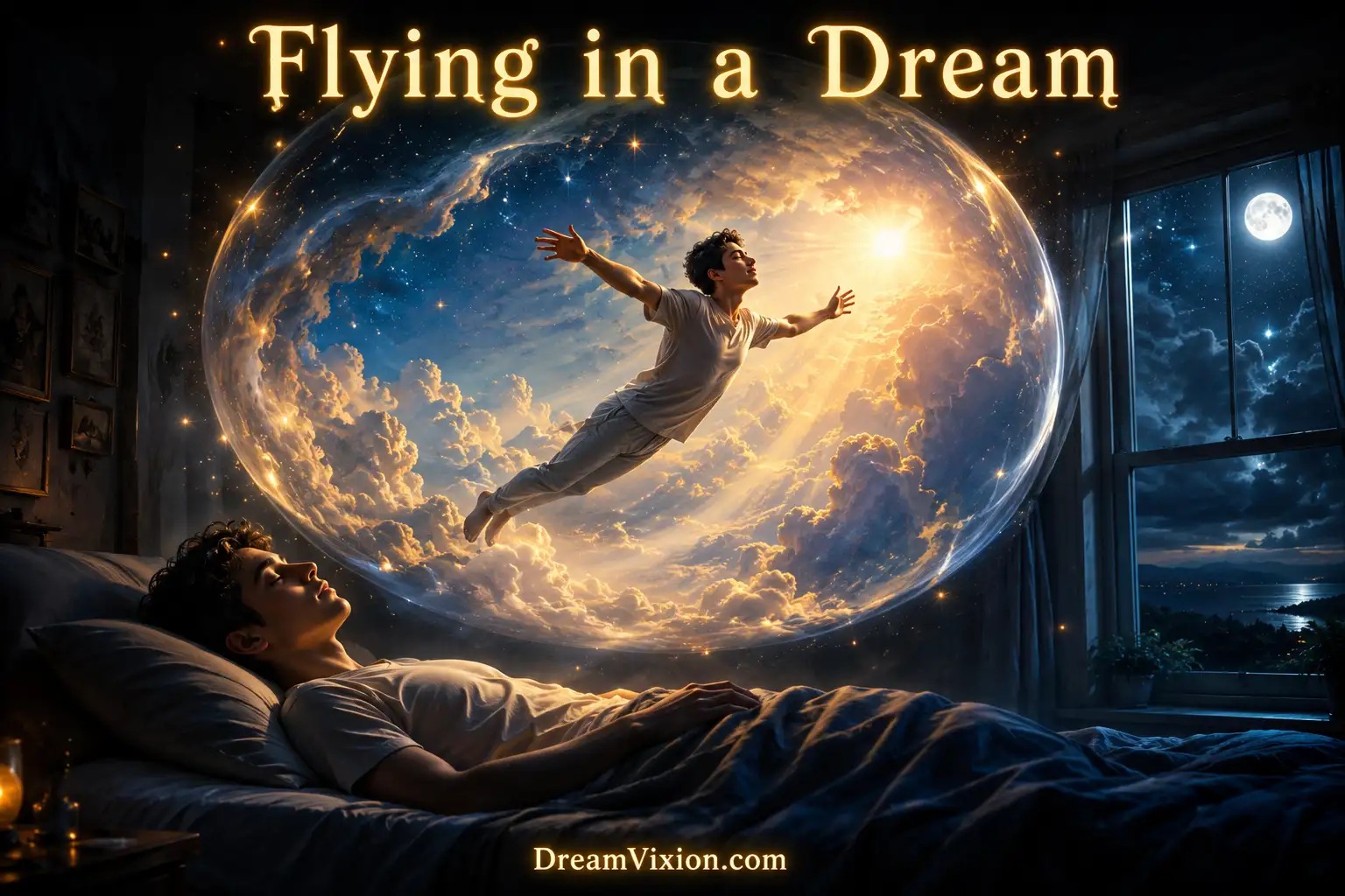 Flying in a Dream
