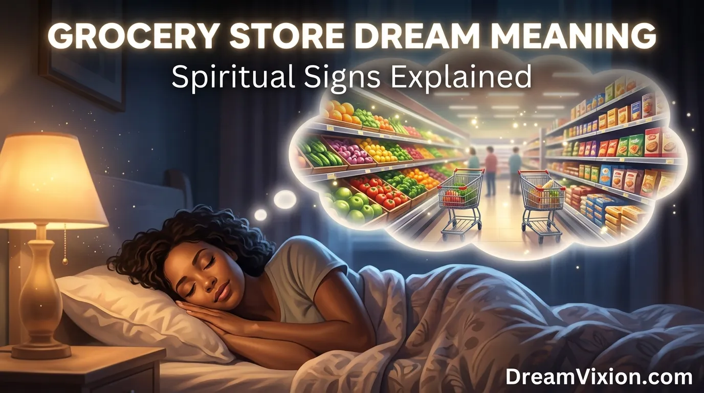 grocery store dream meaning