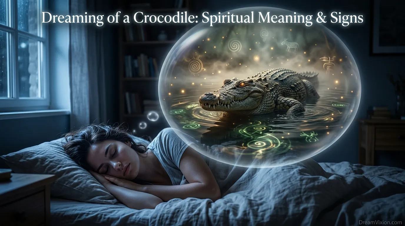 Spiritual Meaning of Dreaming About a Crocodile (2026 Guide)