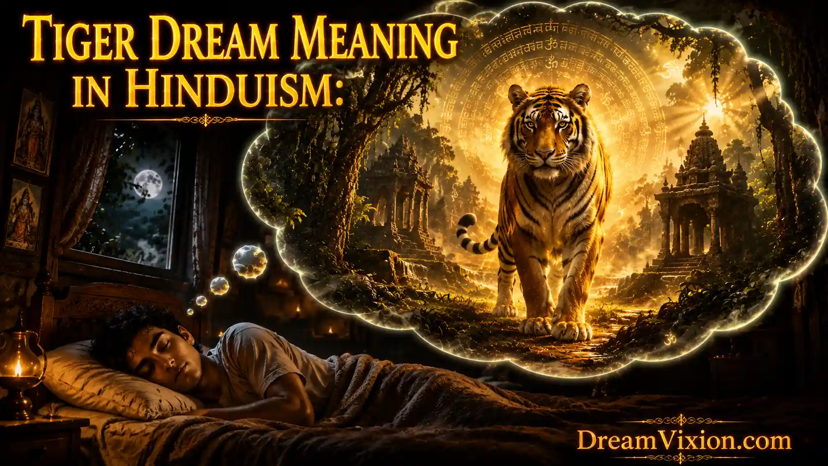 Tiger Dream Meaning in Hinduism