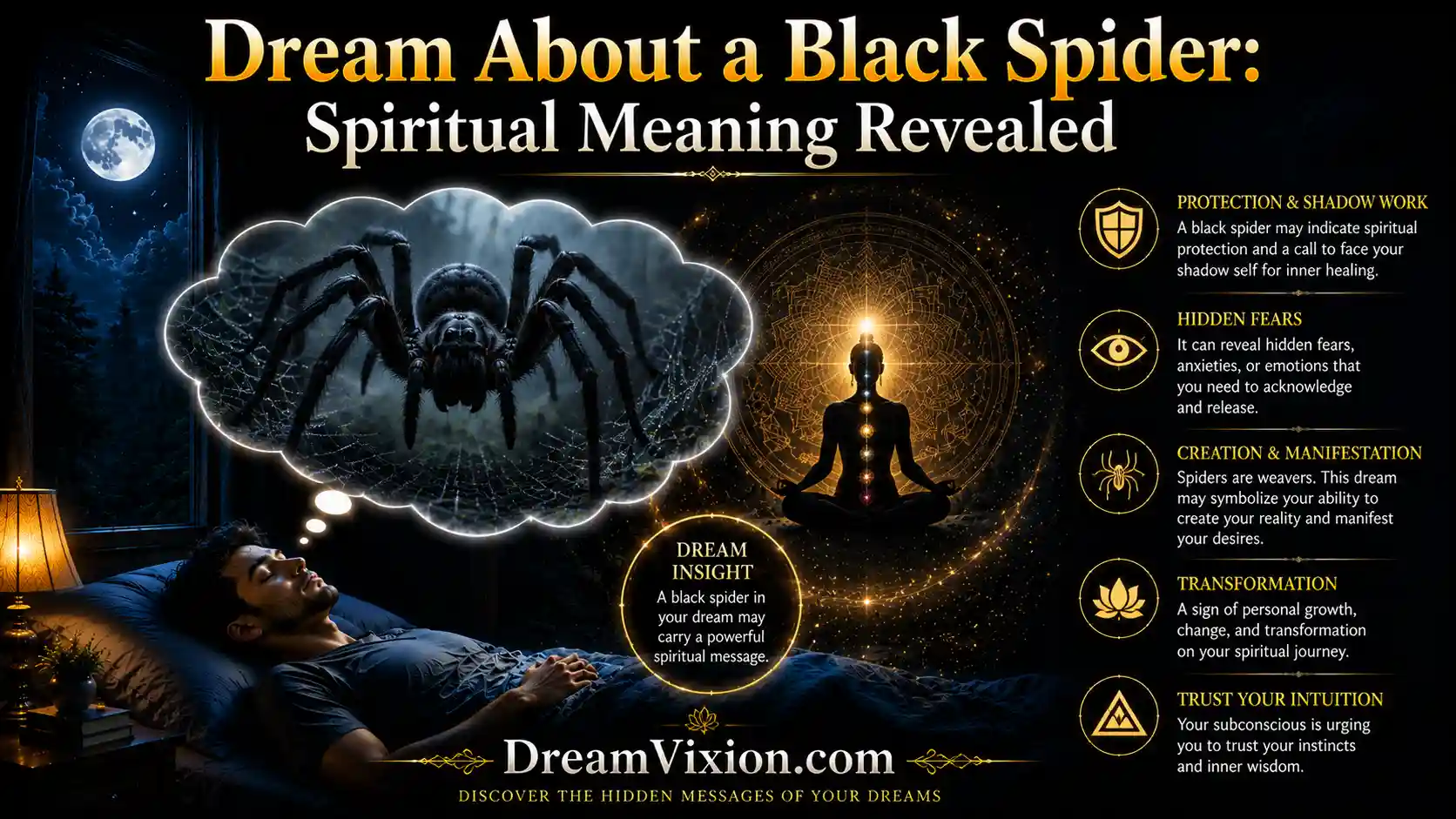 Dream About a Black Spider