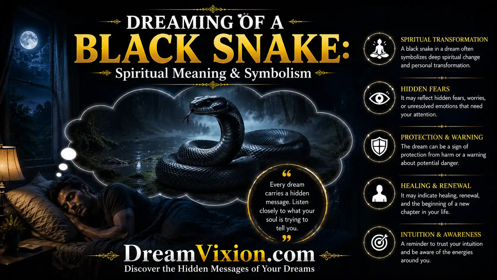 Dreaming of a Black Snake
