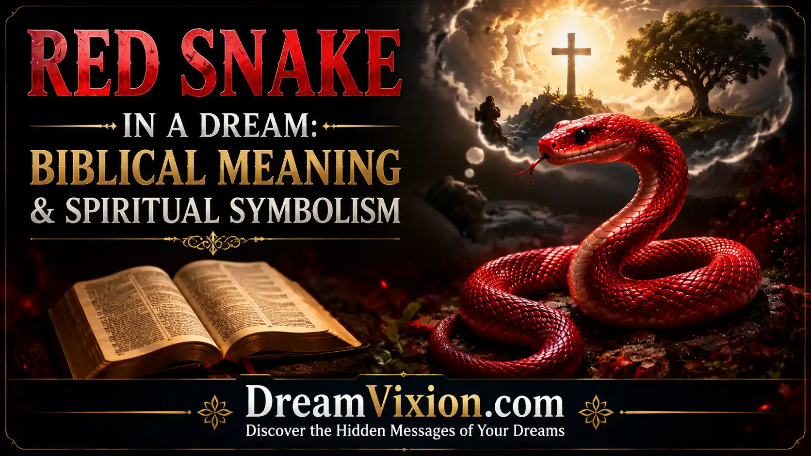Red Snake in a Dream