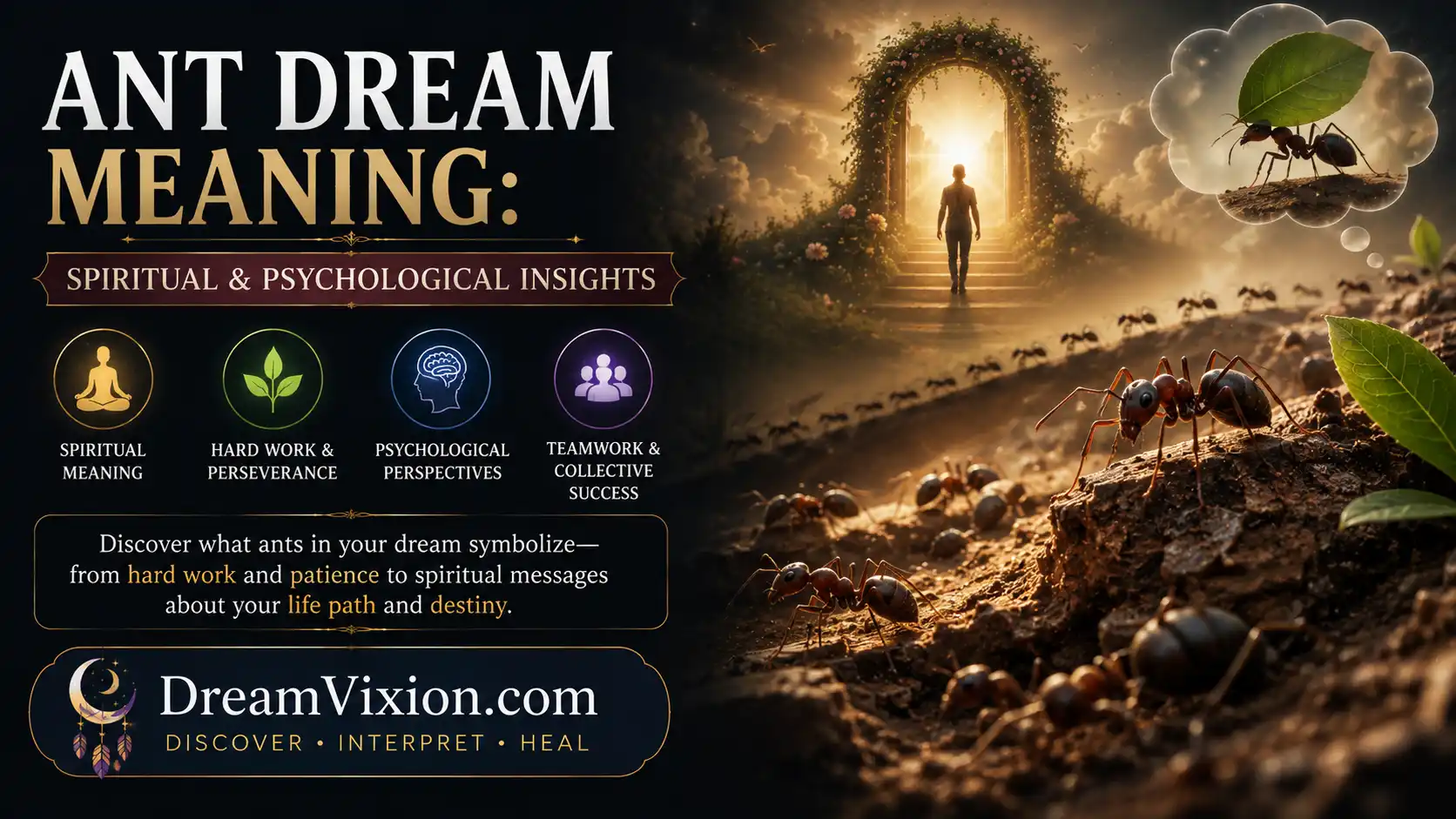 Ant dream meaning