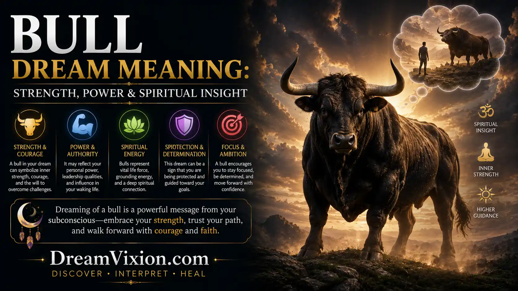 Bull Dream Meaning