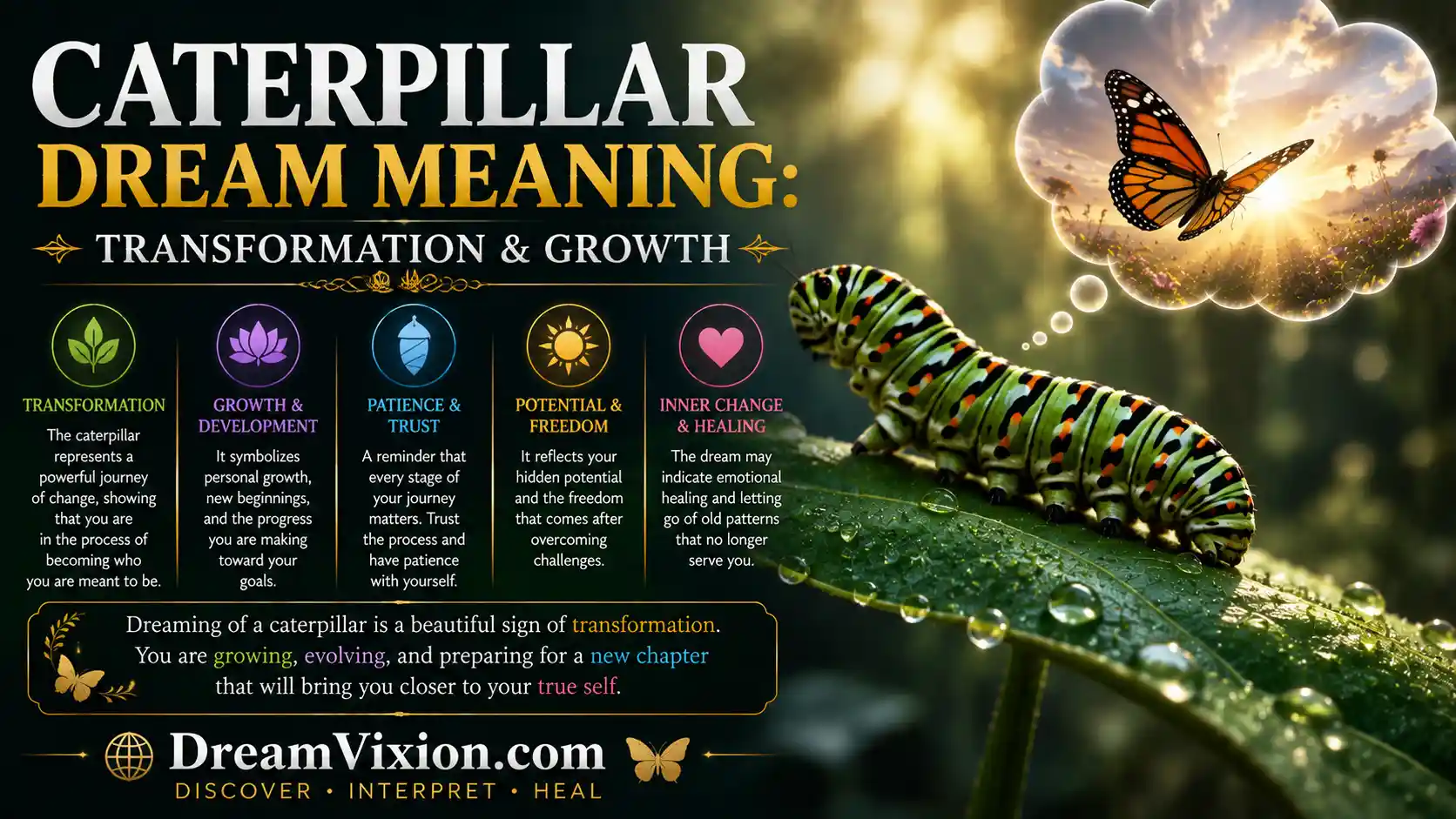 Caterpillar Dream Meaning