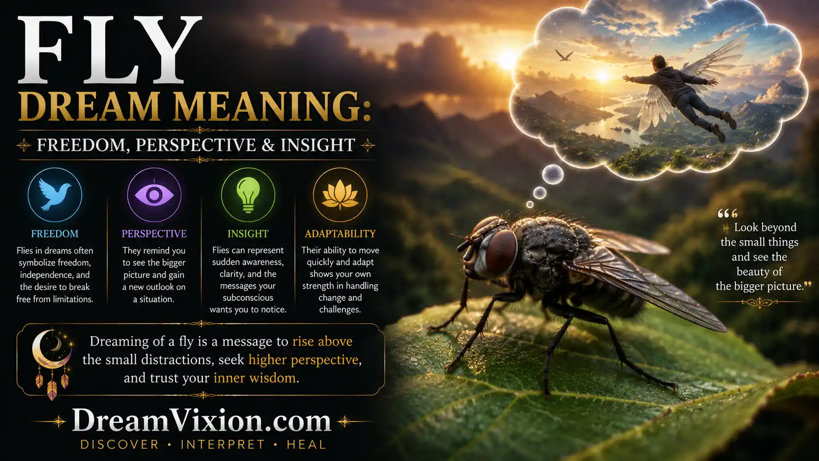 Fly Dream Meaning