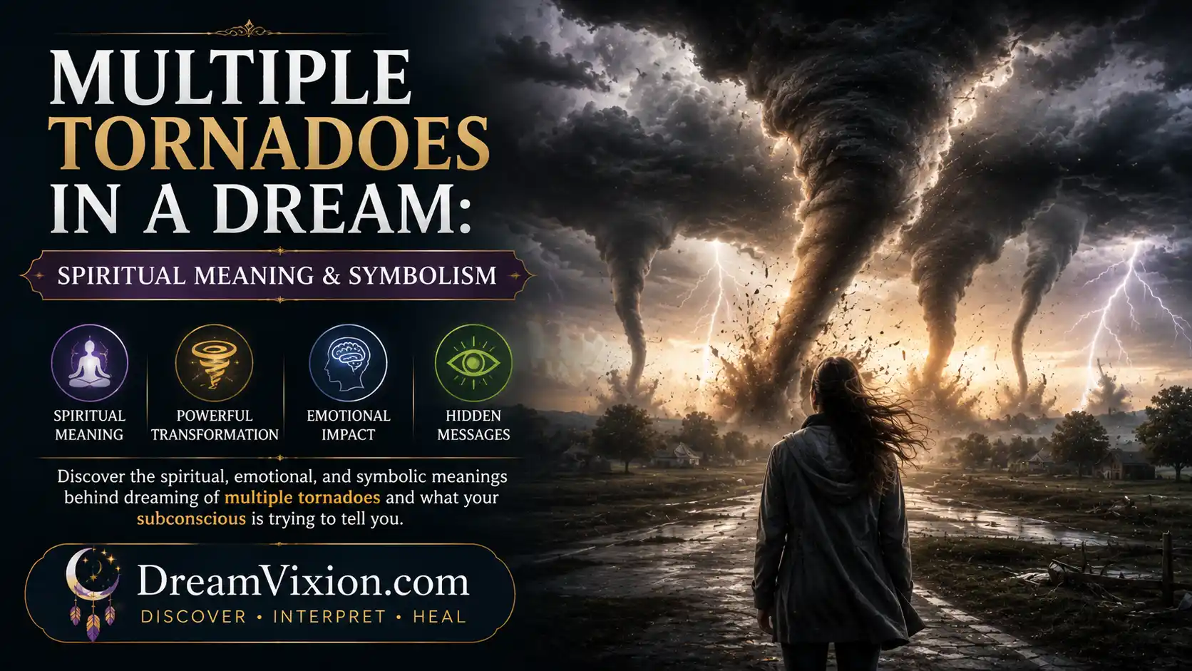 Multiple Tornadoes in a Dream